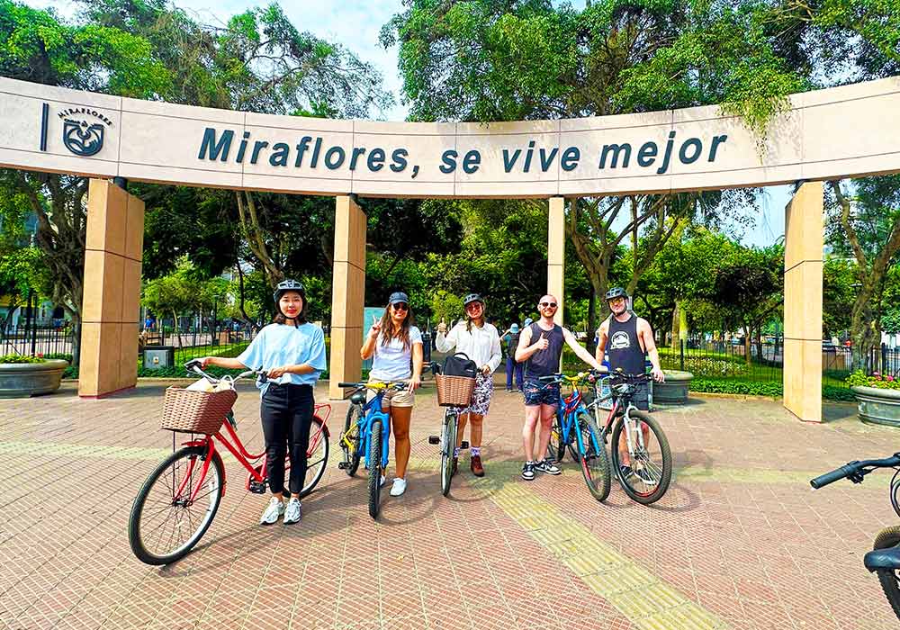 Bike Tour in MIraflores & Barranco