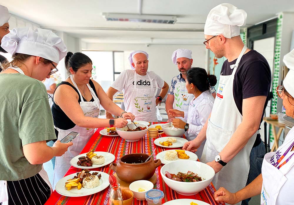 Cooking class in lima